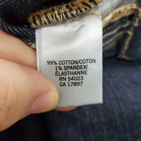 Banana Republic Factory Women's Dark‎ Wash Stretch Bootcut Jeans Size 6R - Picture 6 of 8